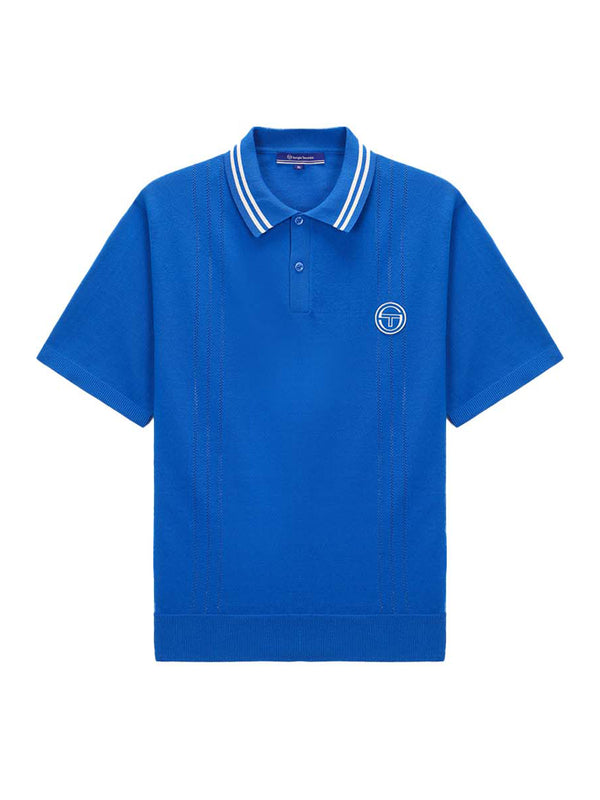sergio tacchini Resort Knit Polo - Dark Blue