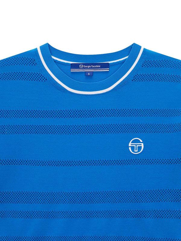 Sergio Tacchini Resort Knit Top- Dark Blue
