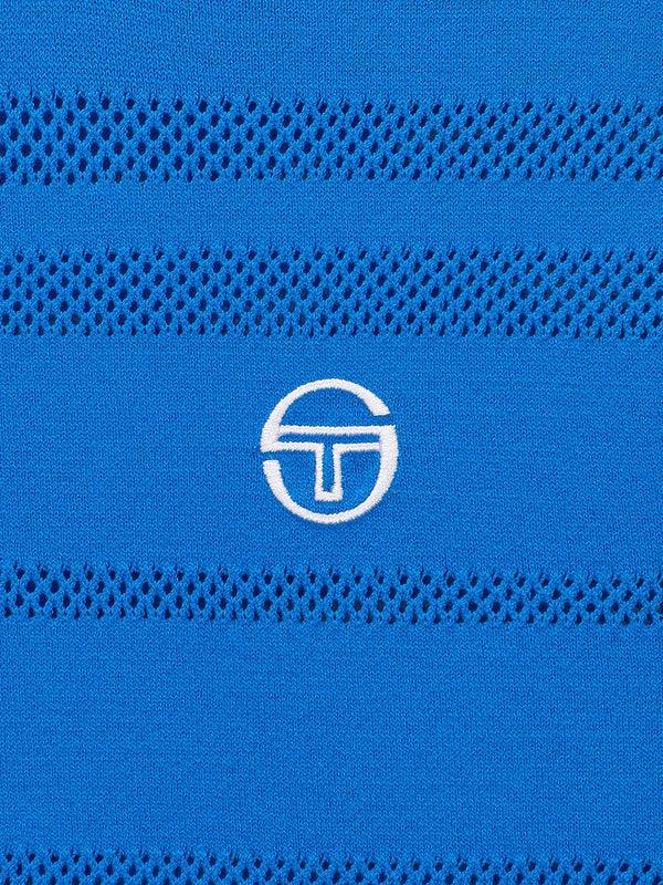 Sergio Tacchini Resort Knit Top- Dark Blue