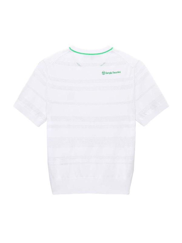 Sergio Tacchini Resort Knit Top- Off White