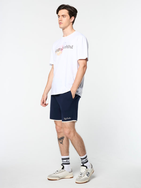 Sergio Tacchini Rin T-Shirt- Brilliant White