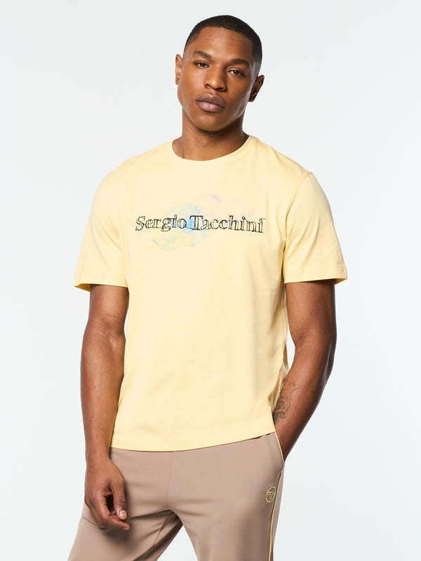 Sergio Tacchini Rin T-Shirt- Straw