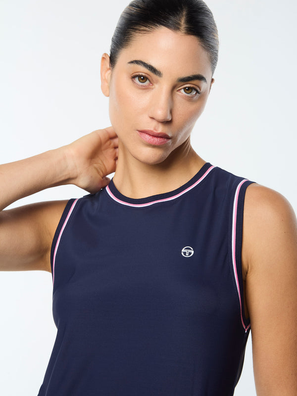 Sergio Tacchini Rina Tank- Maritime Blue