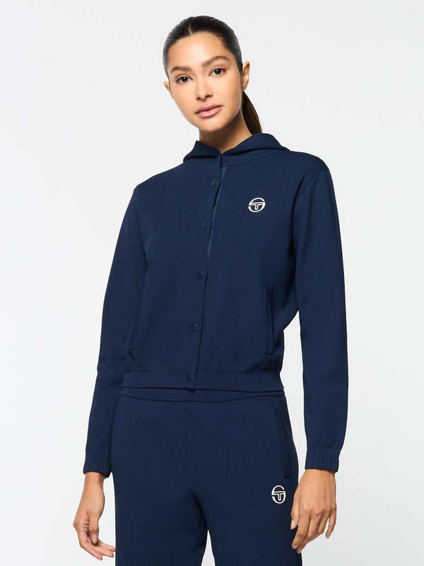 Sergio Tacchini Rosolina Hoodie- Maritime Blue