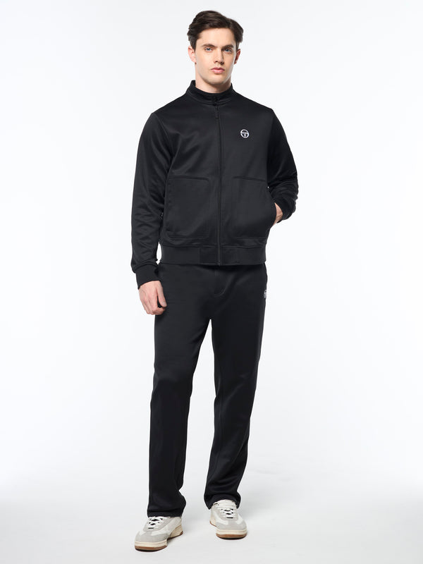 Sergio Tacchini Sandro Track Jacket- Black Beauty