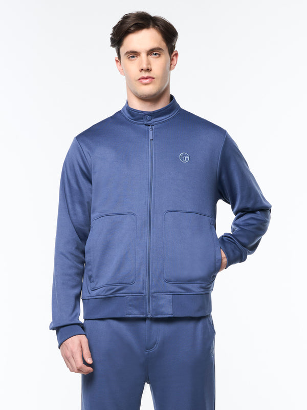 Sergio Tacchini Sandro Track Jacket- Blue Indigo