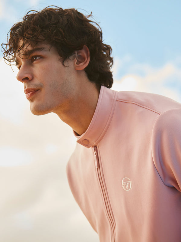 Sergio Tacchini Sandro Track Jacket- Pale Mauve