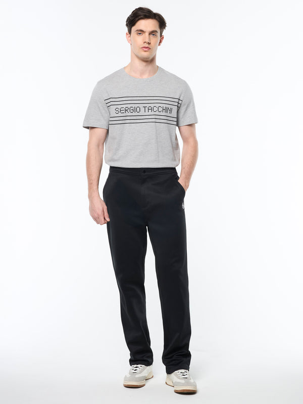 Sergio Tacchini Sandro Track Pant- Black Beauty