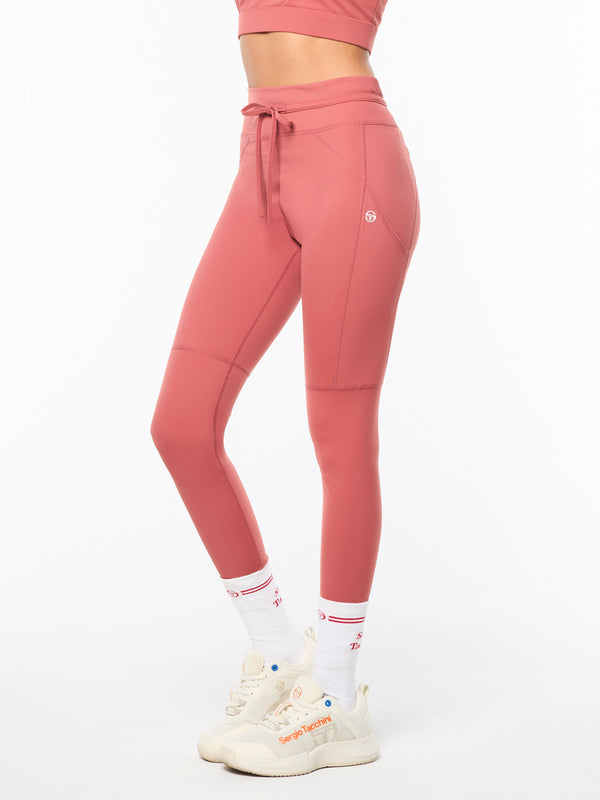 Sergio Tacchini Silvia Leggings- Light Mahogany