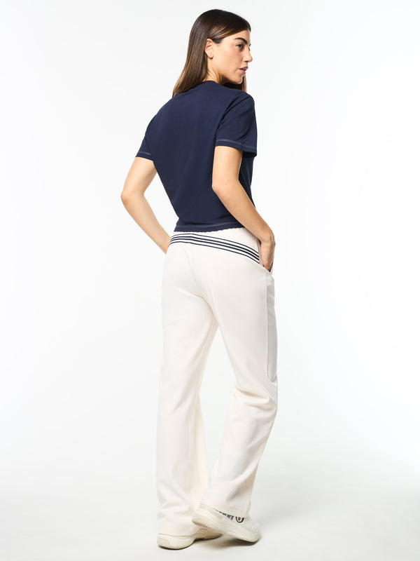 Sergio Tacchini Sole Track Pant- Gardenia