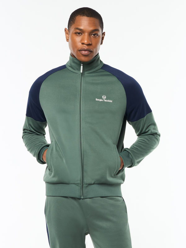 Sergio Tacchini Spacco Track Jacket- Duck Green