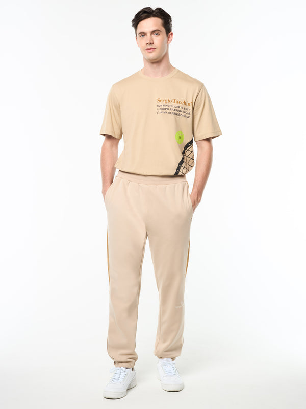 Sergio Tacchini Spacco Track Pant- Humus