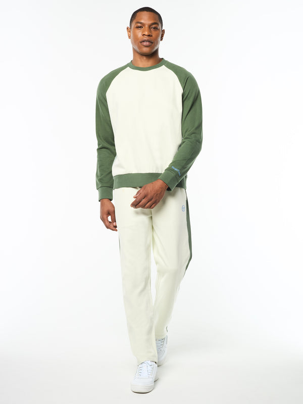 Sergio Tacchini Suonare Crewneck- Almost Aqua