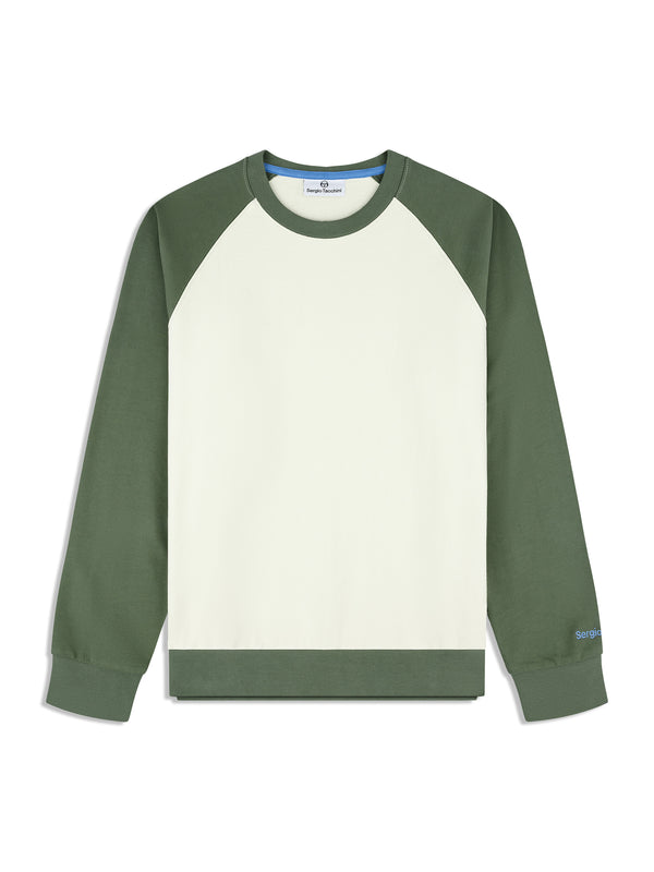 sergio tacchini Suonare Crewneck- Almost Aqua