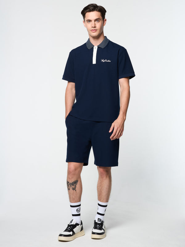 Sergio Tacchini Suveniri Polo- Maritime Blue