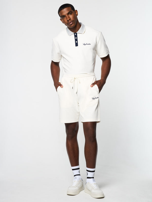Sergio Tacchini Suveniri Shorts- Gardenia