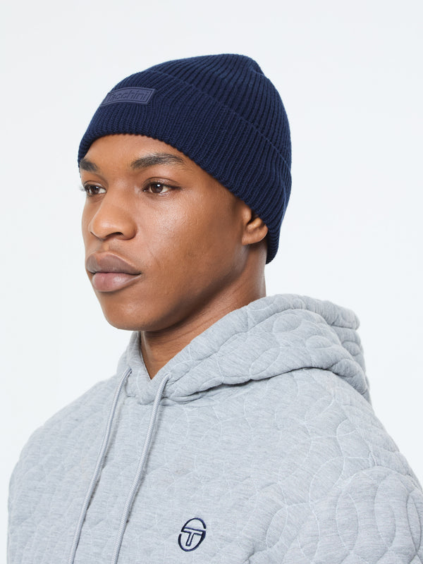 Sergio Tacchini Tacchini Beanie- Maritime Blue