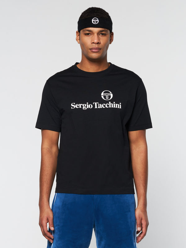 Sergio Tacchini TENNIS HEADBAND- Black