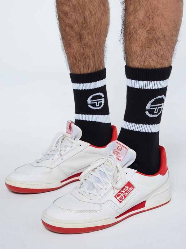 Sergio Tacchini Tennis Sock- Black