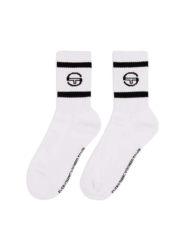 sergio tacchini Tennis Sock- White