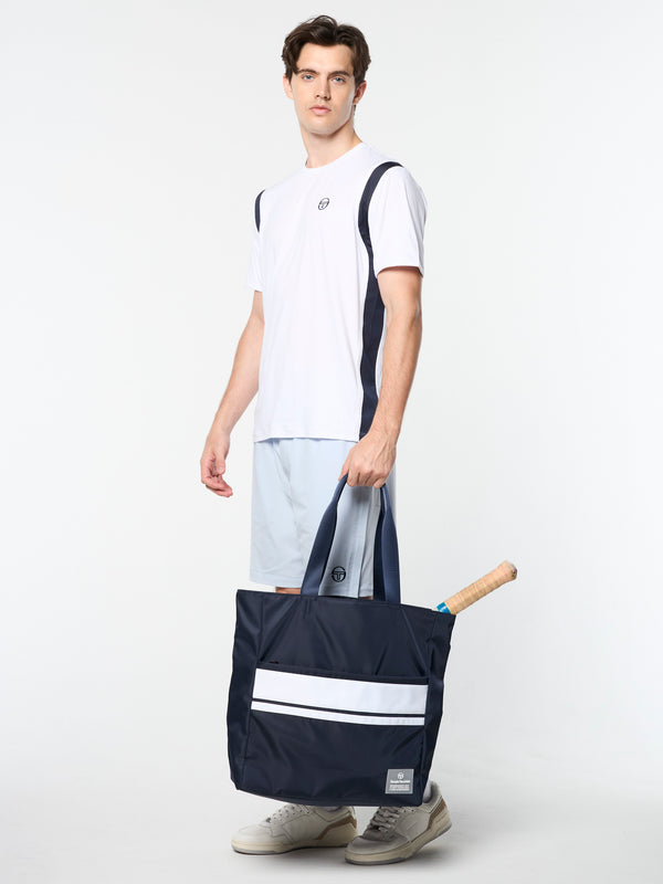 Sergio Tacchini Tennis Tote- Maritime Blue