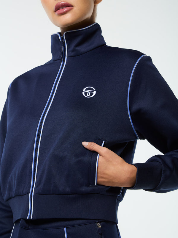 Sergio Tacchini Terina Track Jacket- Maritime Blue