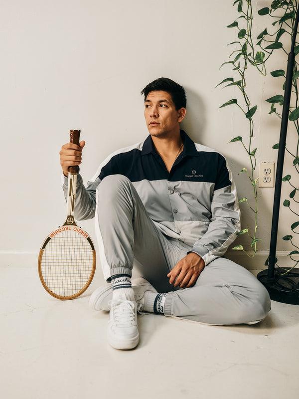 Sergio Tacchini Tore Jacket- Sleet
