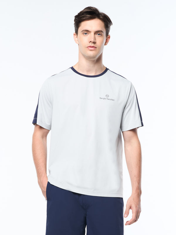 Sergio Tacchini Tore T-Shirt- Quiet Grey
