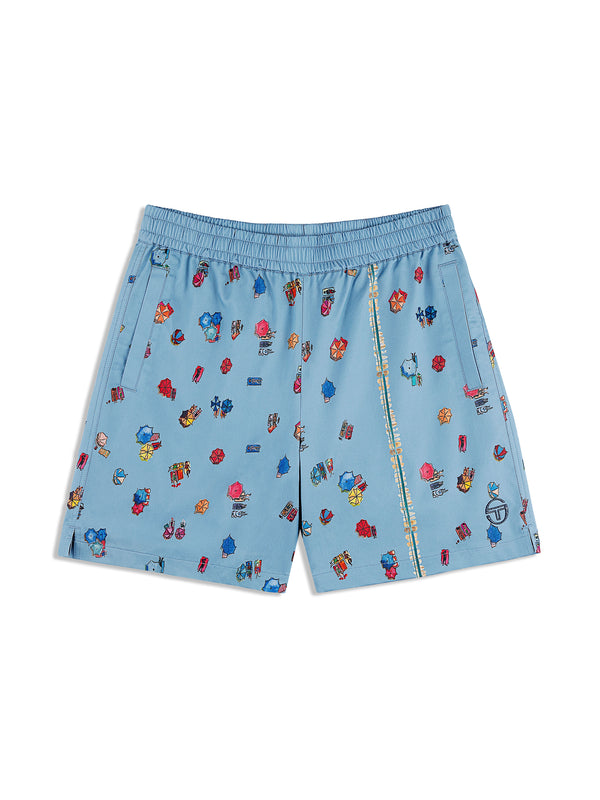 sergio tacchini Tosca Cabana Short- Faded Denim