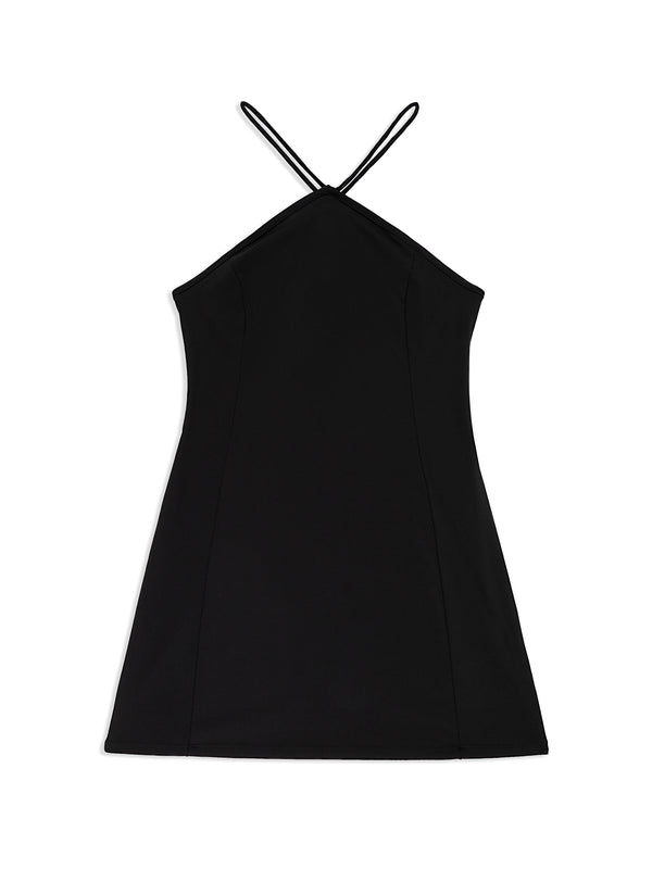 sergio tacchini Verona Dress- Black Beauty