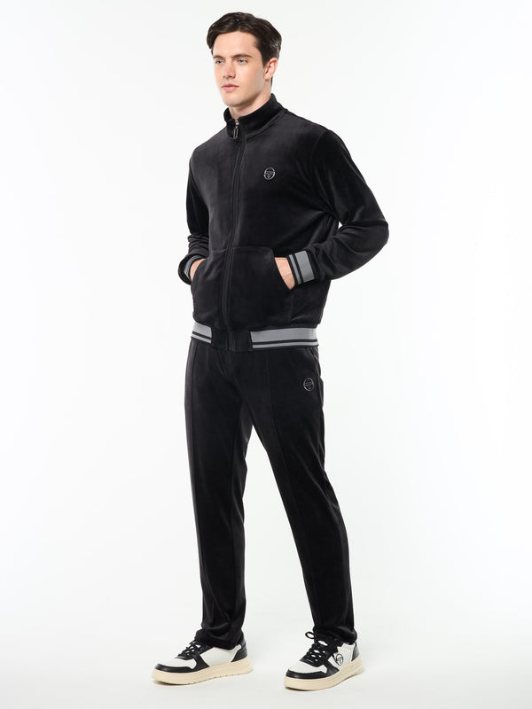 Sergio Tacchini Viaggioa Track Jacket- Black Beauty
