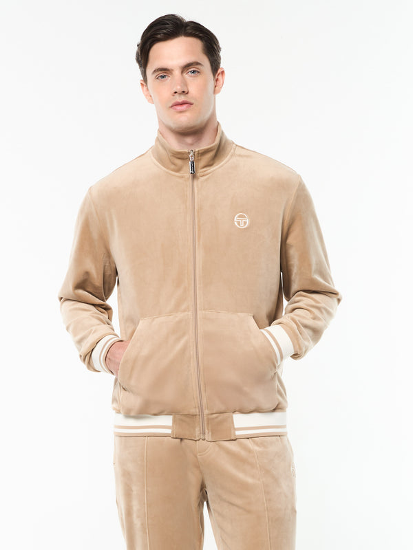 Sergio Tacchini Viaggioa Track Jacket- Humus