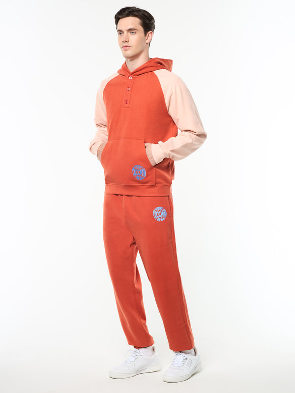 Sergio Tacchini Vincere Hoodie- Hot Sauce