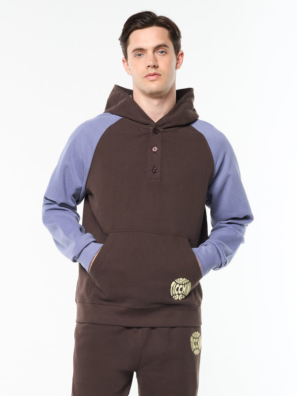 Sergio Tacchini Vincere Hoodie- Mulch