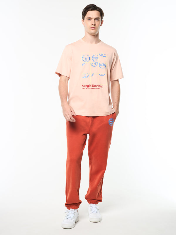 Sergio Tacchini Vincere T-Shirt- Evening Sand