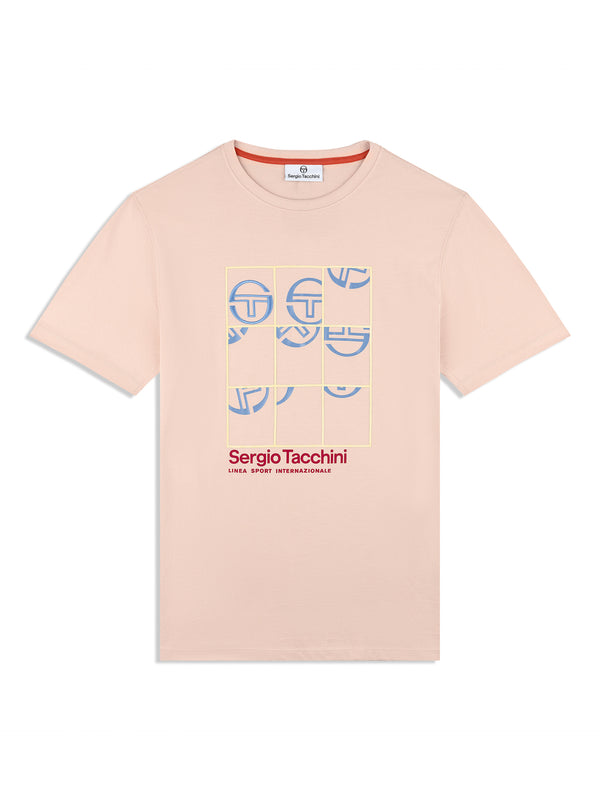 sergio tacchini Vincere T-Shirt- Evening Sand