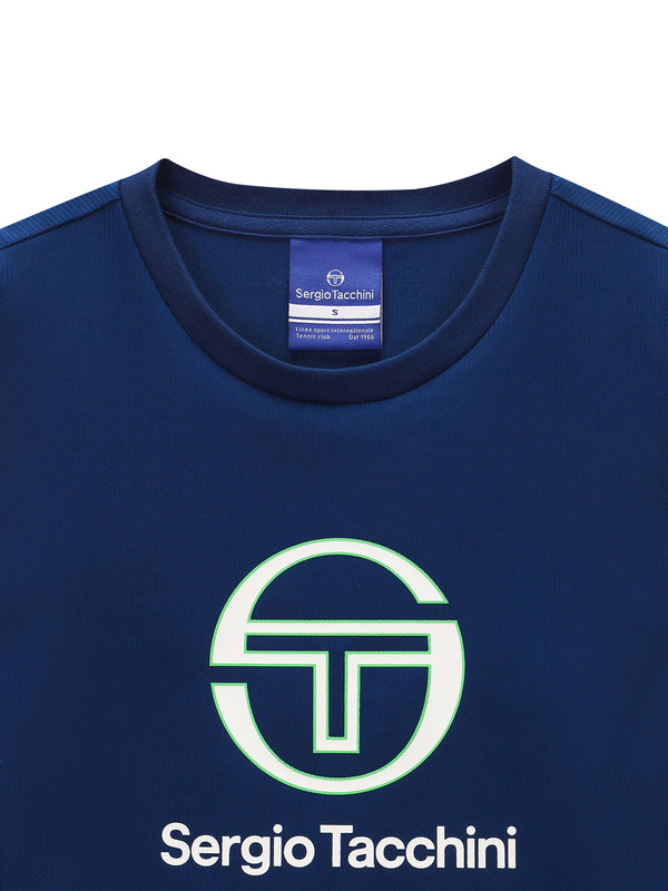 Sergio Tacchini Women's Sleeveless T-Shirt- Navy