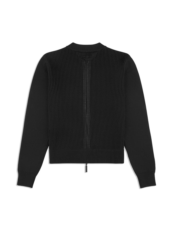 Sergio Tacchini Zeta Cardigan Jacket- Black Beauty