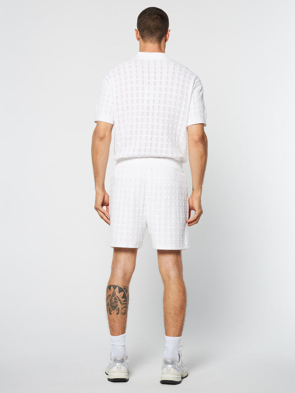 Sergio Tacchini Ulivo Crochet Short- Brilliant White
