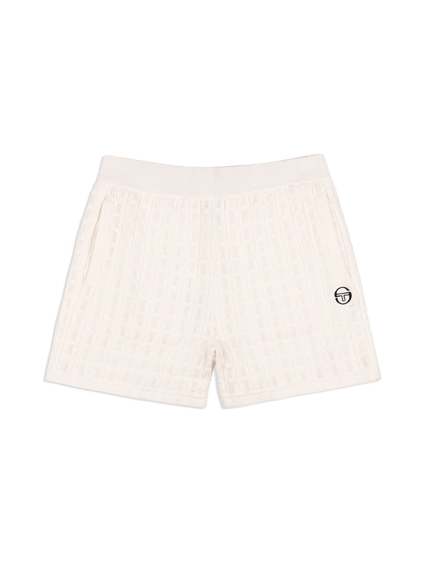 sergio tacchini Ulivo Crochet Short- Brilliant White