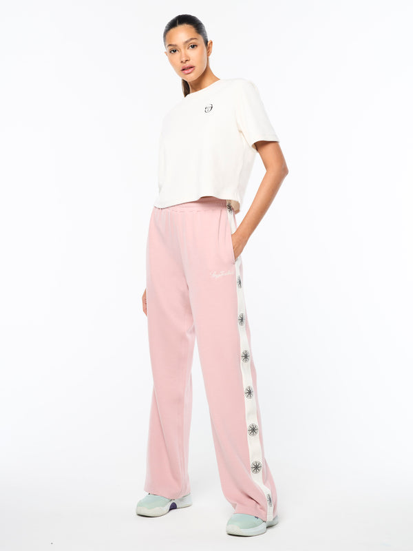 Sergio Tacchini Women's Bussola Track Pant- Pale Mauve