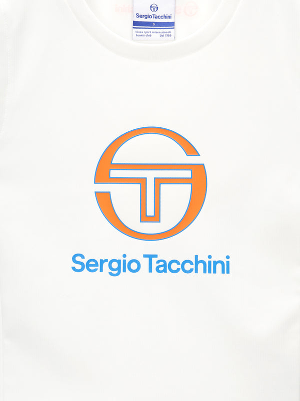 Sergio Tacchini Women's Sleeveless T-Shirt- Off White