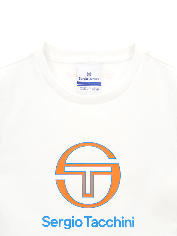 Sergio Tacchini Women's Sleeveless T-Shirt- Off White