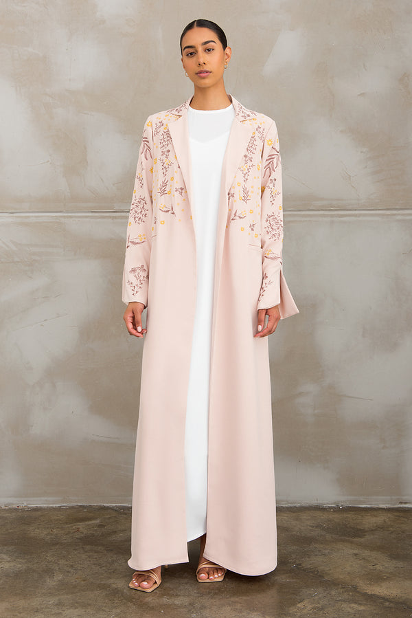 serrb Ss25 L02 (Embroidery Variation) Abaya