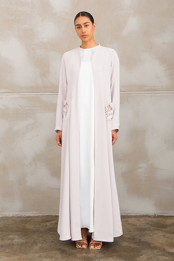serrb Ss25 L07 (Embroidery Variation) Abaya