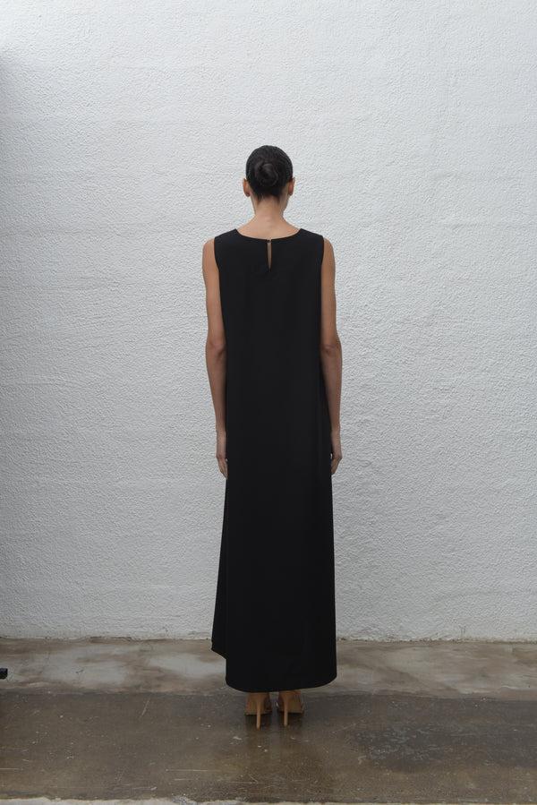 Serrb UNDERDRESS- BLACK/WHITE Abaya