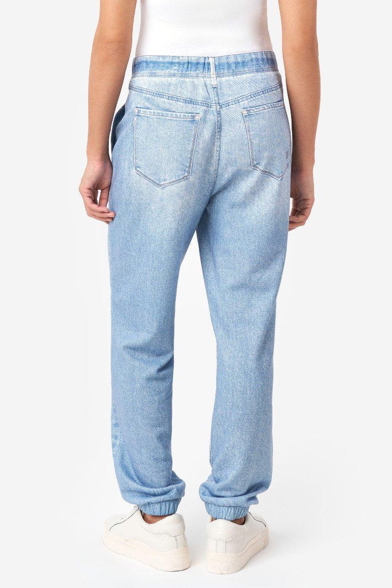 Seven 7 Denim Illusion Cotton Terry Sweatpant Jean Jogger Saltaire