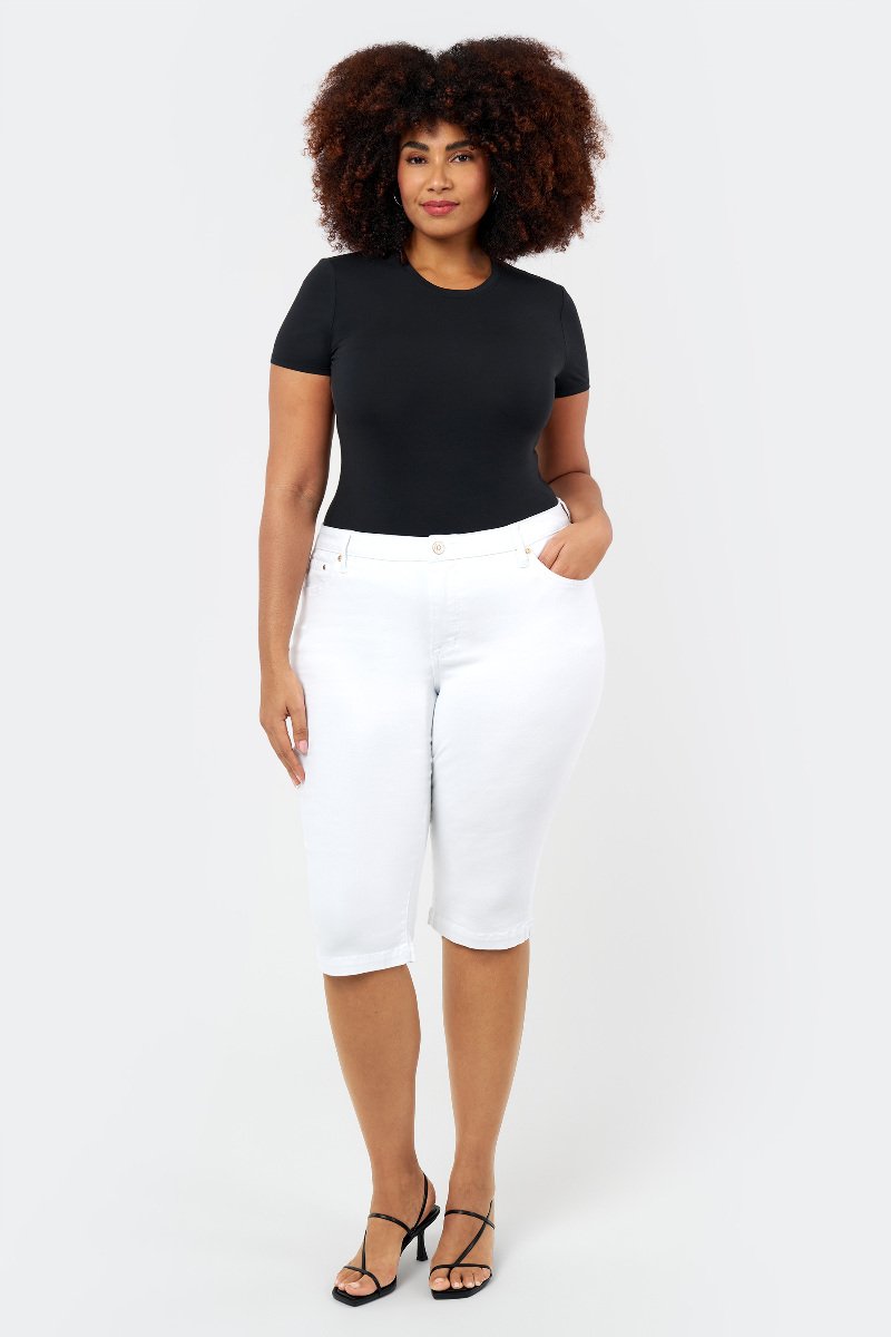 seven 7 Audrey Skimmer White