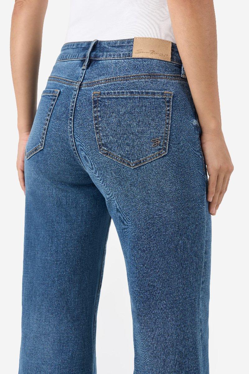 Seven 7 Bella Wide Leg Jean Oxford