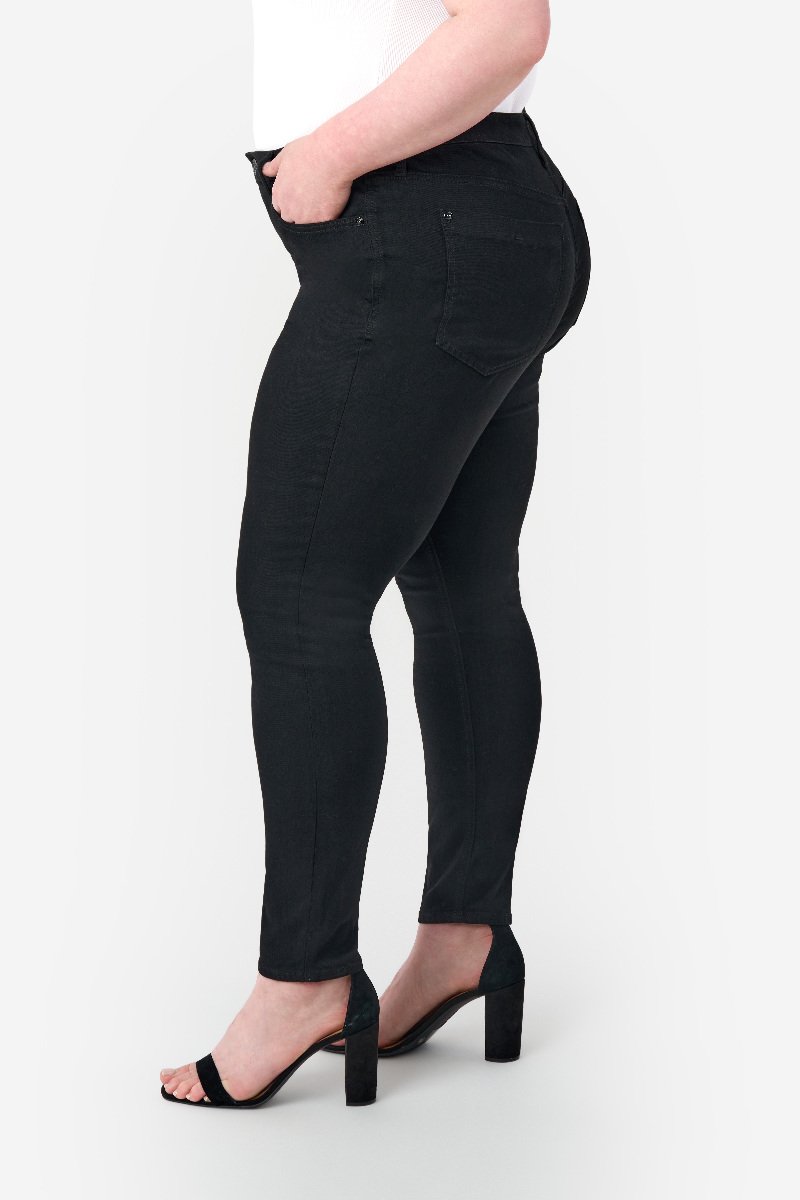 Seven 7 Bombshell Skinny Jean Black Rinse